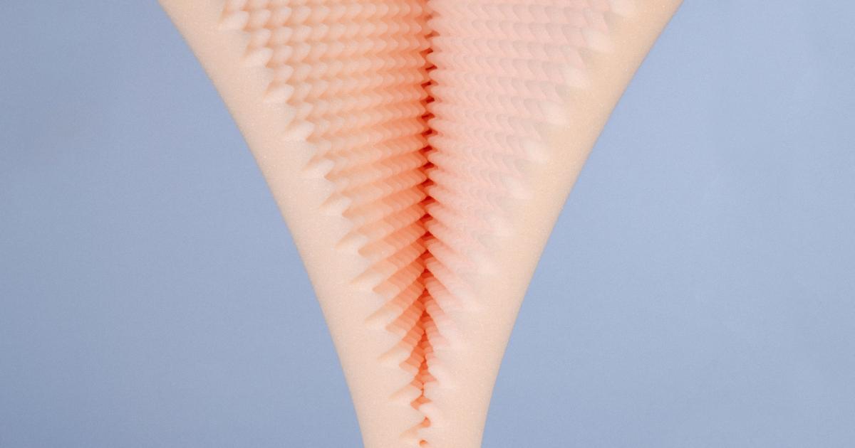 Нежные половые губы текущей вагины фото