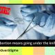Abortion surgical
