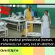 Only qualified doctors can carry out abortions.