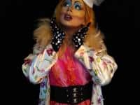 Ikshaku Bezbaroa in her drag avtar Kushboo